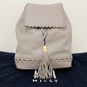 Milly Astor Leather Backpack